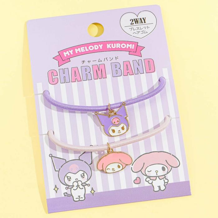 Jewelry & Watches |  My Melody & Kuromi Charm Band Hair Tie Set Accessories Jewelry & Watches