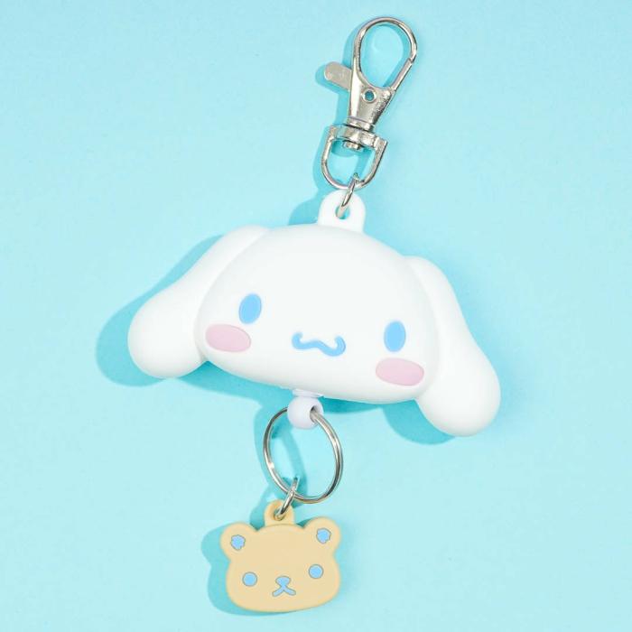 Keychains & Charms |  Cinnamoroll Cheeky Face Reel Keychain Accessories Keychains & Charms