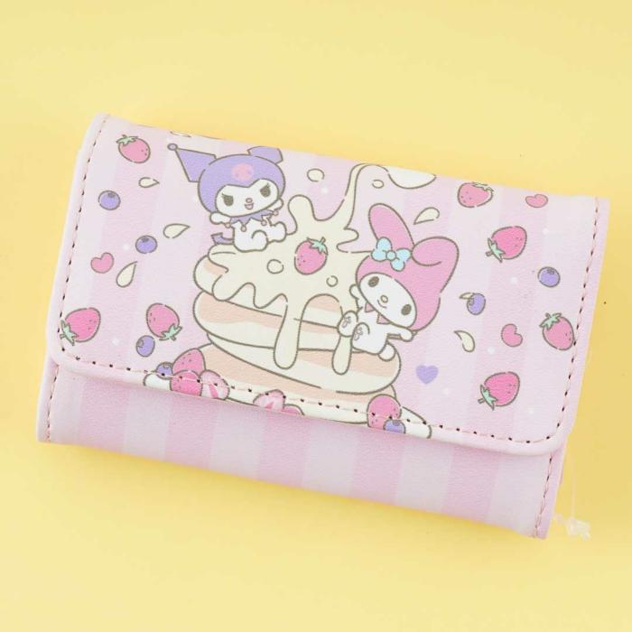 Keychains & Charms |  Kuromi & My Melody Berry Pancakes Key Case Accessories Keychains & Charms