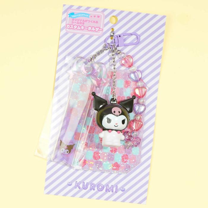 Keychains & Charms |  Kuromi Ribbon Custom Charm Accessories Keychains & Charms