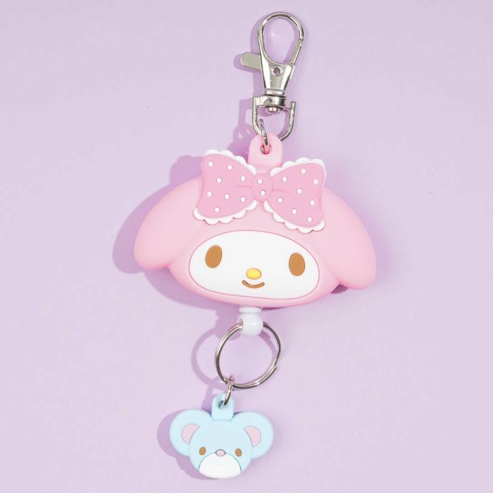 Keychains & Charms |  My Melody Cheeky Face Reel Keychain Accessories Keychains & Charms