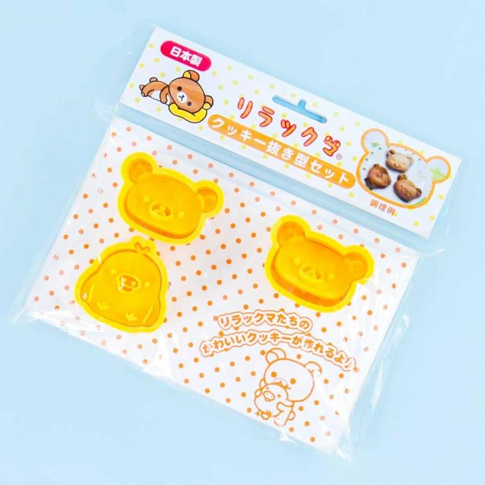 Kitchen |  Rilakkuma Die-Cut Cookie Cutter Set Home Kitchen