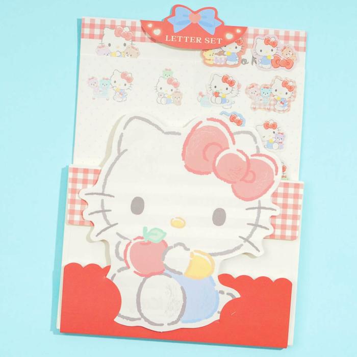 Letters & Cards |  Hello Kitty Apple Die-Cut Letter Set Letters & Cards Letters & Cards