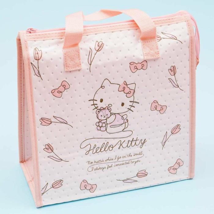 Lunch Bags |  Hello Kitty Flowery Lunch Tote Bags Lunch Bags