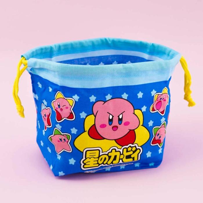 Lunch Bags |  Kirby Of The Stars Drawstring Lunch Bag Bags Lunch Bags