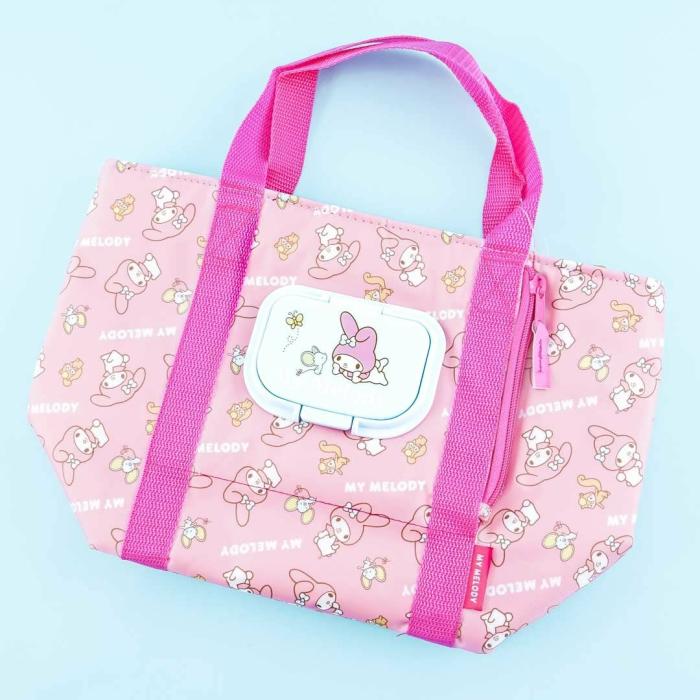 Lunch Bags |  My Melody Lunch Bag With Tissue Pocket Bags Lunch Bags