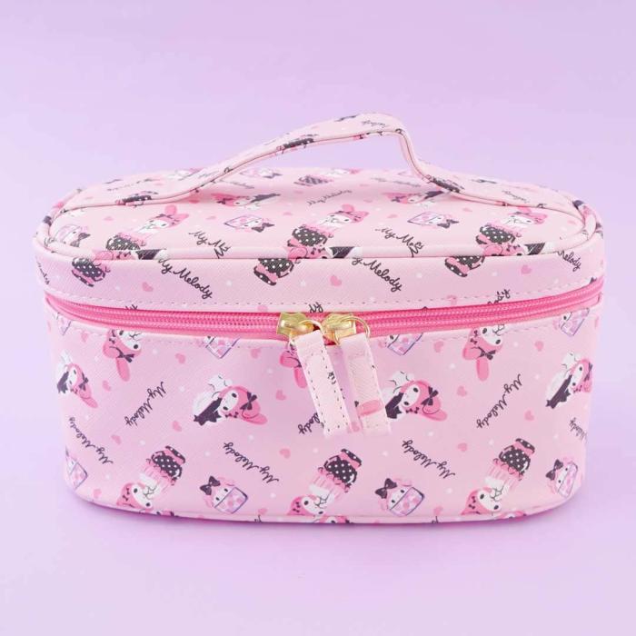 Makeup Bags |  My Melody Hearts & Dots Vanity Bag Bags Makeup Bags