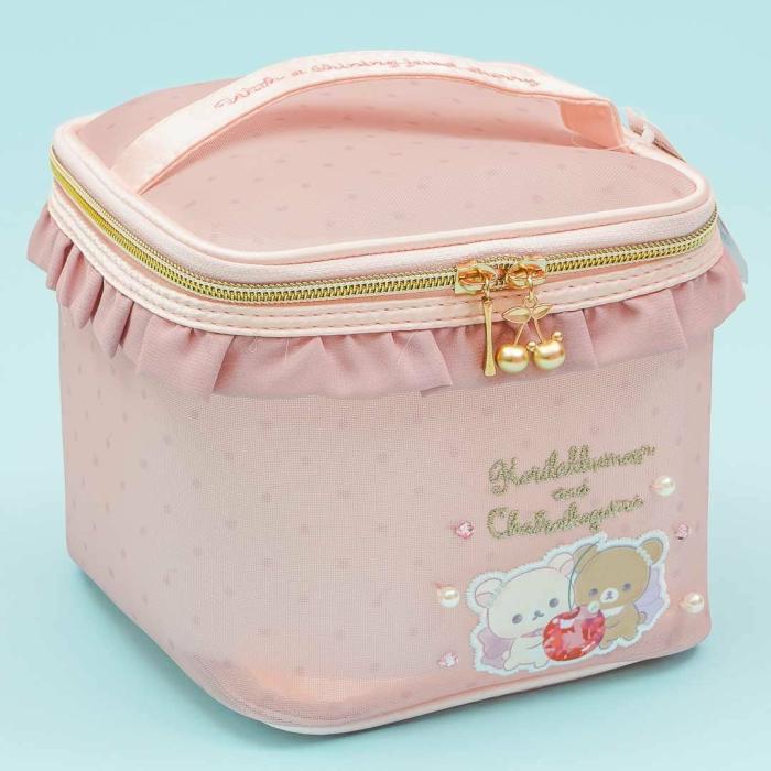 Makeup Bags |  Rilakkuma Korikogu Jewel Cherry Vanity Pouch Bags Makeup Bags