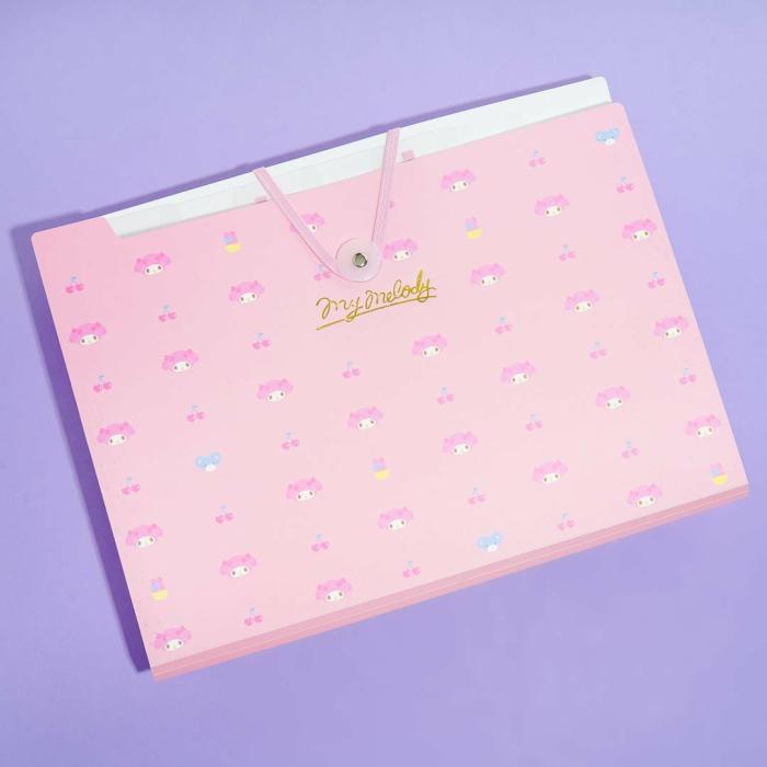 More Stationery |  My Melody Cherry Multi-Pocket A4 File Folder More Stationery More Stationery