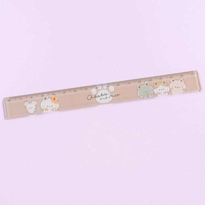 More Stationery |  Playful Cat Ruler More Stationery More Stationery