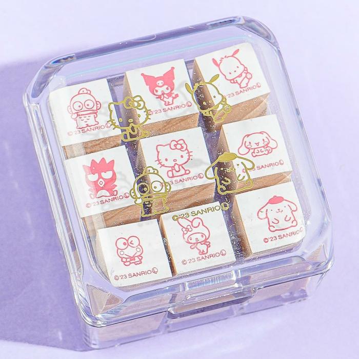 More Stationery |  Sanrio Characters Mini Box-Shaped Stamp Set More Stationery More Stationery