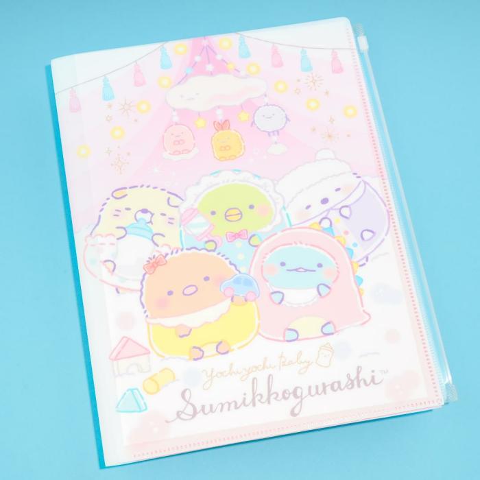 More Stationery |  Sumikko Gurashi Babies Multi-Pocket A4 File Folder More Stationery More Stationery