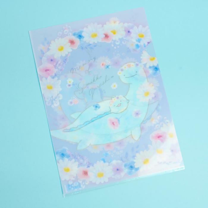 More Stationery |  Sumikko Gurashi Flower Ring A4 Clear File Folder More Stationery More Stationery