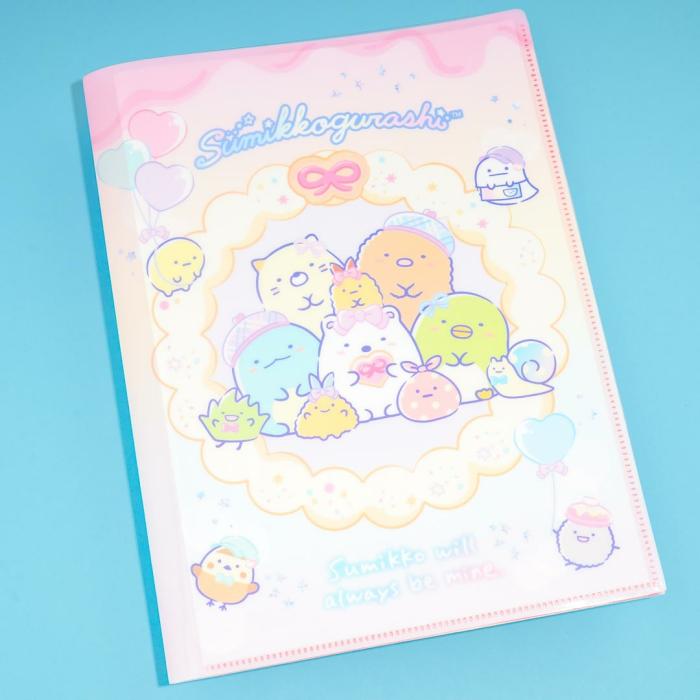 More Stationery |  Sumikko Gurashi Hats & Ribbons 10-Pocket A4 File Folder More Stationery More Stationery