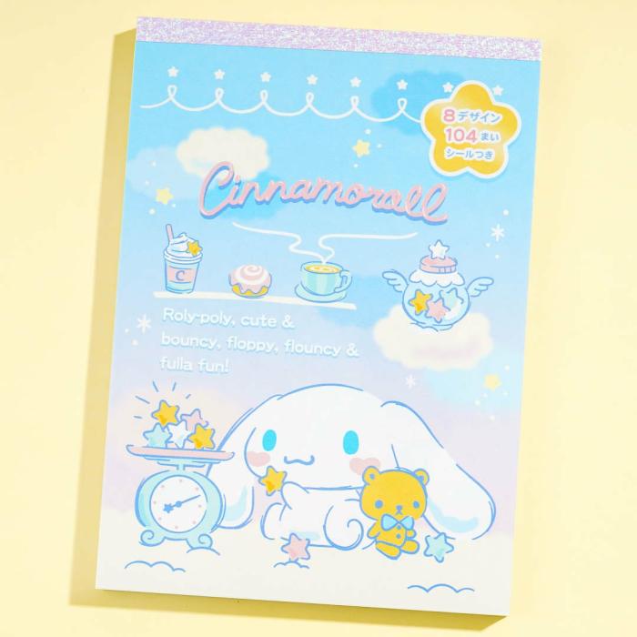 Notebooks & Pads |  Cinnamoroll Cloudy Tea Time Memo Pad Notebooks & Pads Notebooks & Pads