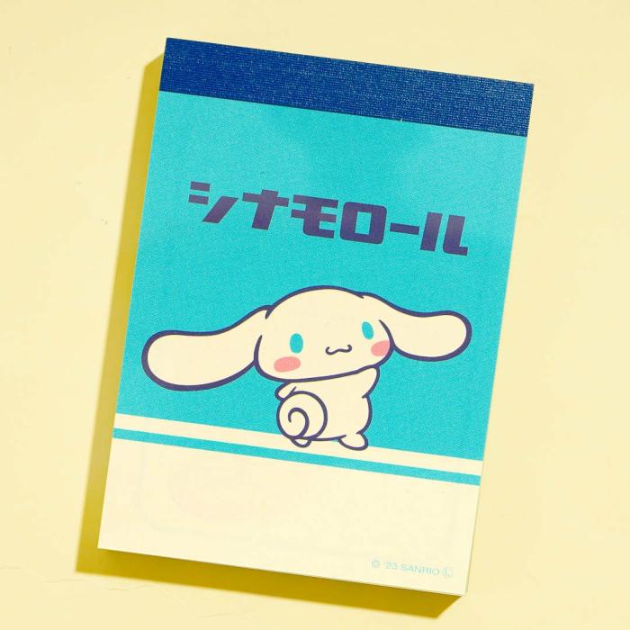 Notebooks & Pads |  Cinnamoroll Fancy Retro Mini Memo Pad Notebooks & Pads Notebooks & Pads