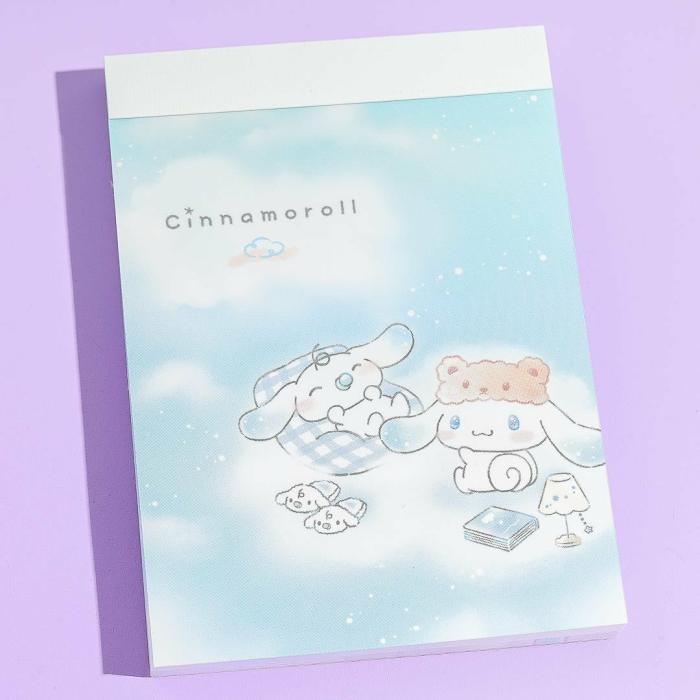 Notebooks & Pads |  Cinnamoroll & Milk Bedtime Memo Pad Notebooks & Pads Notebooks & Pads