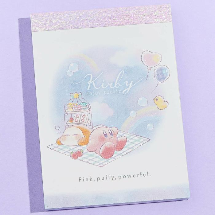 Notebooks & Pads |  Kirby Enjoy Picnic Mini Notepad Notebooks & Pads Notebooks & Pads