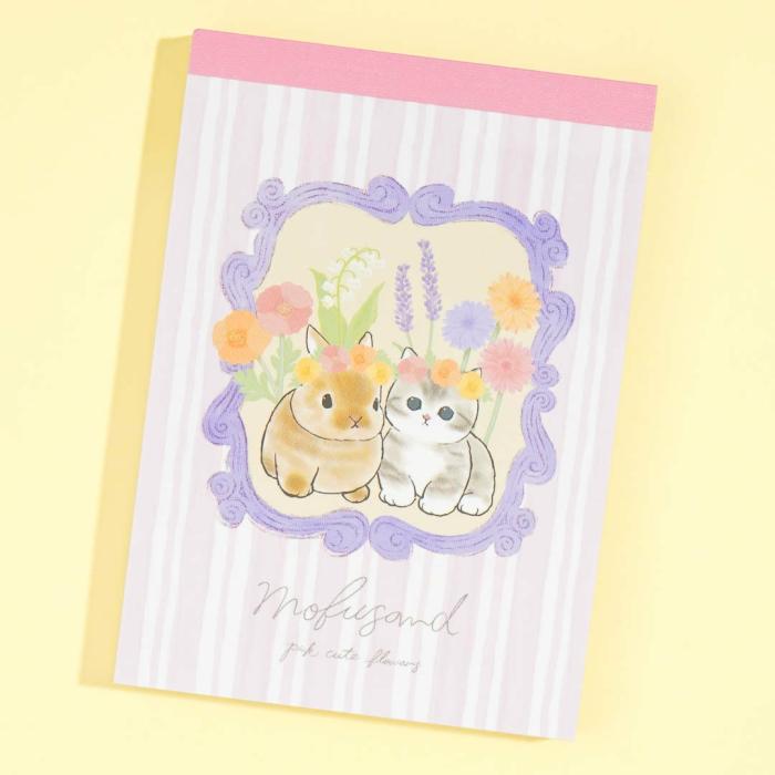 Notebooks & Pads |  Mofusand Flora Rabbit Mini Memo Pad Notebooks & Pads Notebooks & Pads