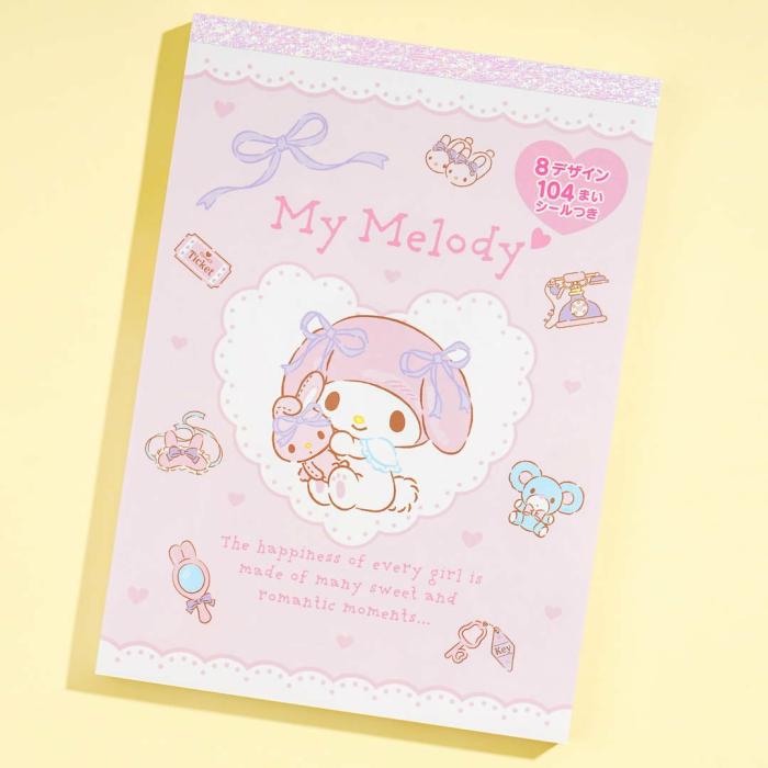 Notebooks & Pads |  My Melody Happiness Memo Pad Notebooks & Pads Notebooks & Pads