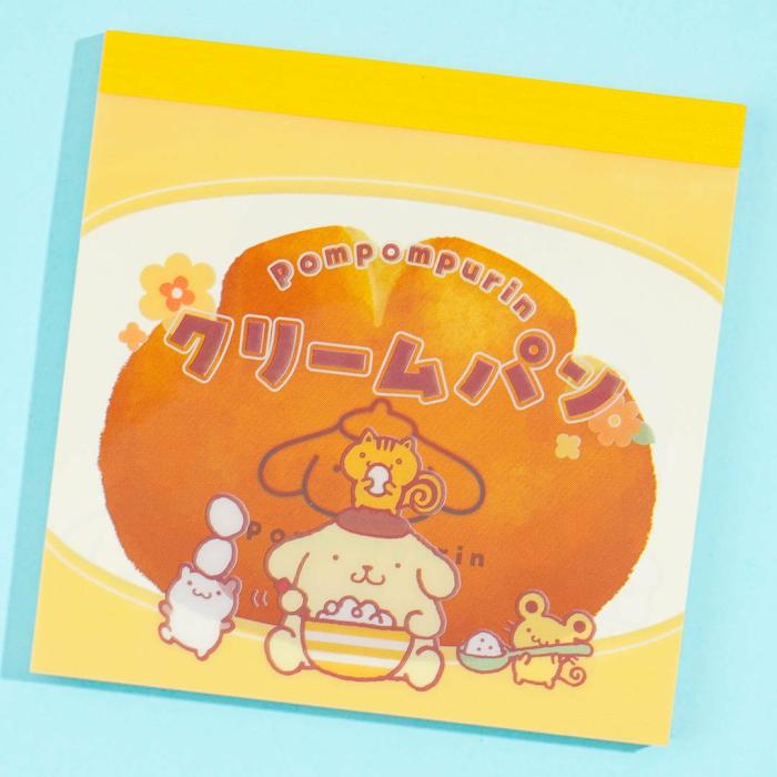 Notebooks & Pads |  Pompompurin Cream Bread Mini Memo Pad Notebooks & Pads Notebooks & Pads