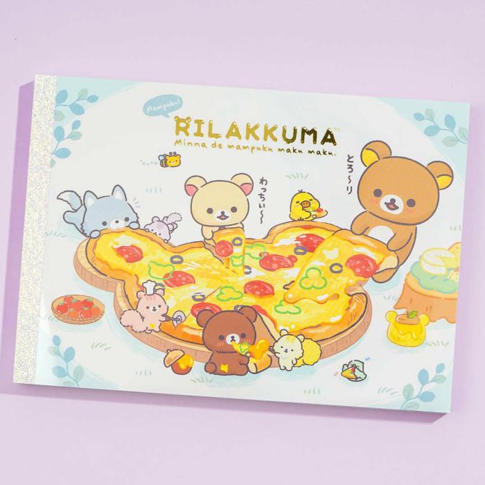 Notebooks & Pads |  Rilakkuma Minna Pizza Memo Pad Notebooks & Pads Notebooks & Pads