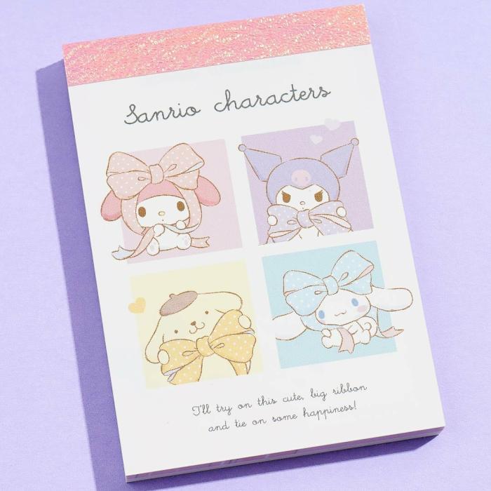 Notebooks & Pads |  Sanrio Characters Big Ribbon Memo Pad Notebooks & Pads Notebooks & Pads