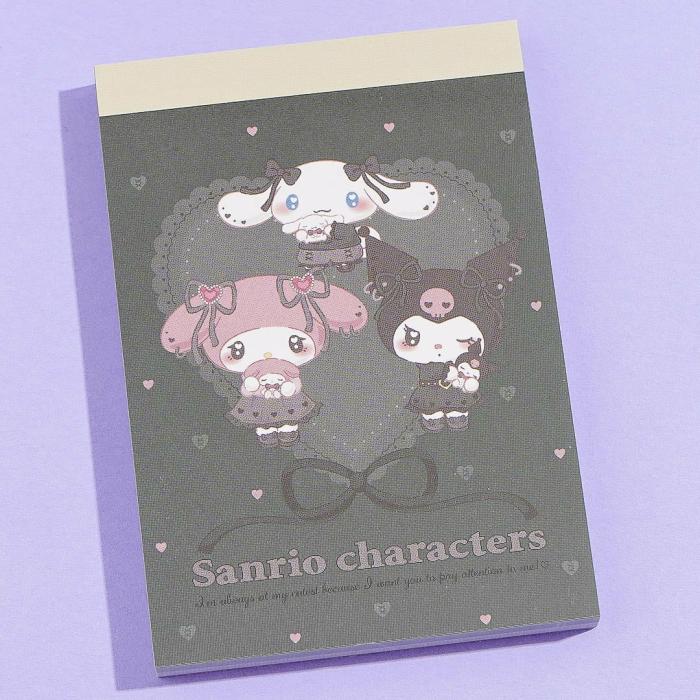 Notebooks & Pads |  Sanrio Characters Gothic Lolita Memo Pad Notebooks & Pads Notebooks & Pads