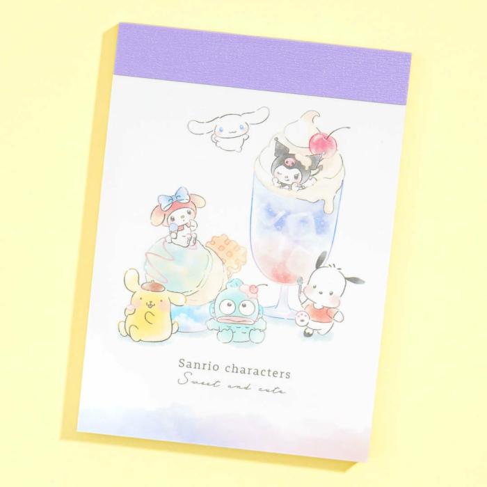 Notebooks & Pads |  Sanrio Characters Sweet Playtime Memo Pad Notebooks & Pads Notebooks & Pads