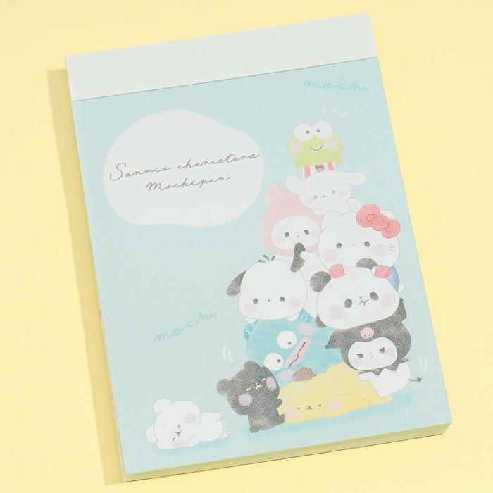 Notebooks & Pads |  Sanrio Characters X Mochi Mochi Panda Mini Memo Pad Notebooks & Pads Notebooks & Pads