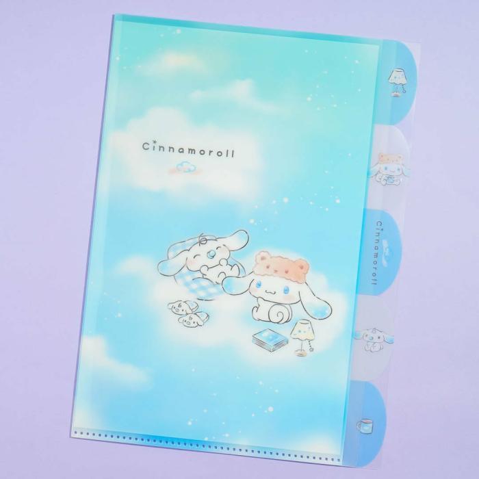 Office |  Cinnamoroll & Milk Cloudy Clear File Folder Office Office