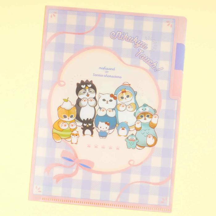 Office |  Mofusand X Sanrio Characters Multi-Slot A5 File Folder Office Office