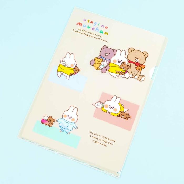 Office |  Muu-Chan Bunny A4 File Folder Office Office