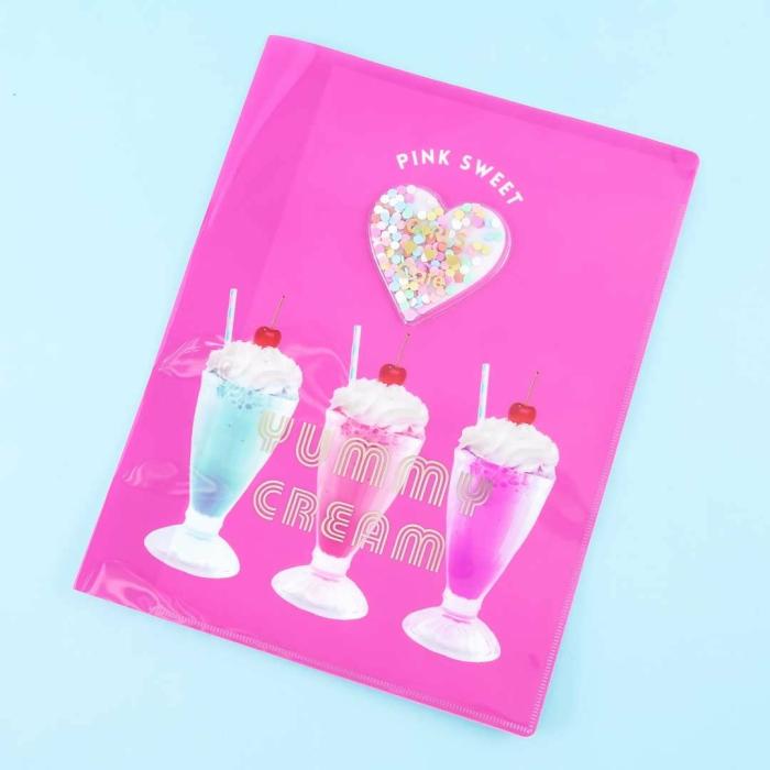 Office |  Pink Sweet Yummy Cream A4 File Folder Office Office