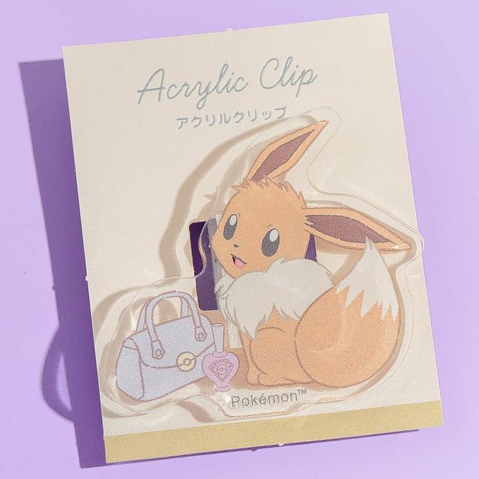 Office |  Pokemon Die-Cut Acrylic Clip – Eevee Office Office