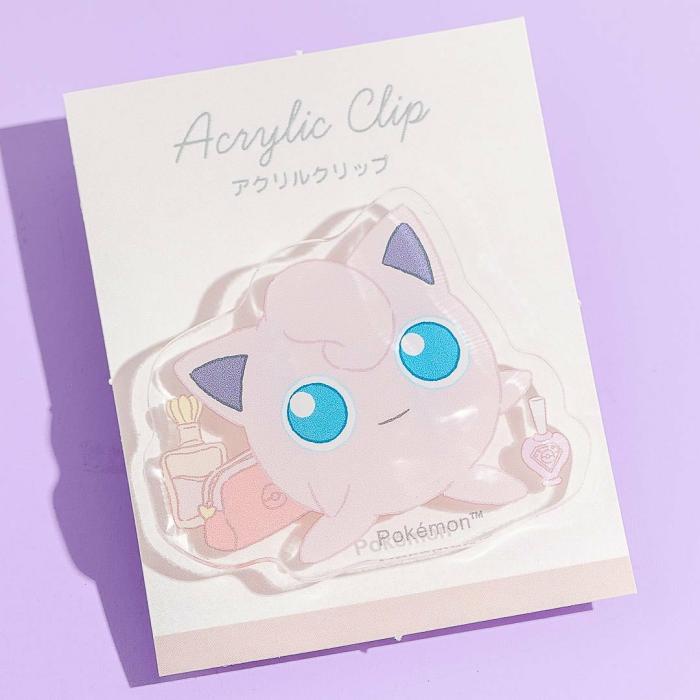 Office |  Pokemon Die-Cut Acrylic Clip – Jigglypuff Office Office