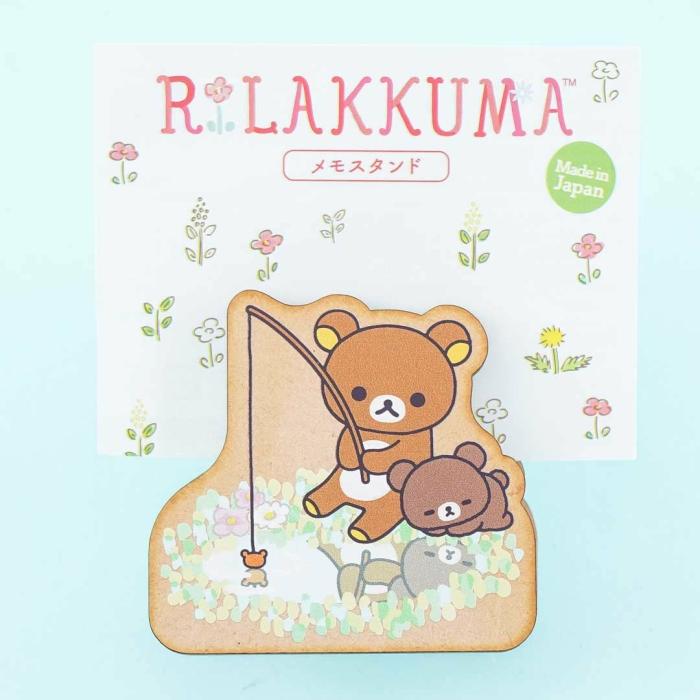 Office |  Rilakkuma Memo Stand – Fishing Office Office