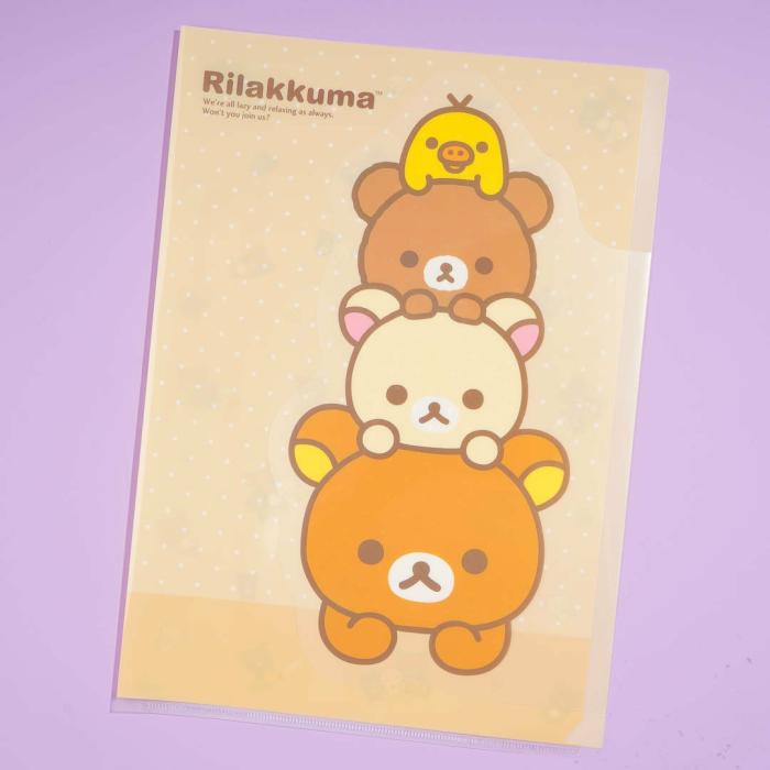 Office |  Rilakkuma Relax With Friends A4 Folder Office Office