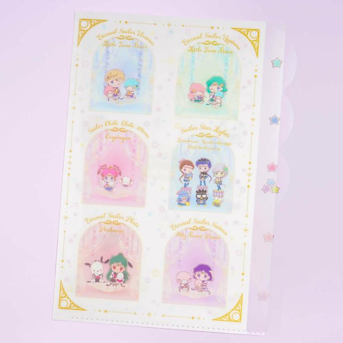 Office |  Sailor Moon Cosmos X Sanrio Characters Starry A4 File Folder Office Office