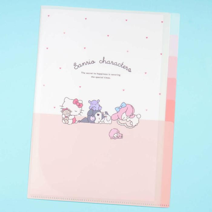 Office |  Sanrio Characters Napping Besties Multi-Slot A4 File Folder Office Office