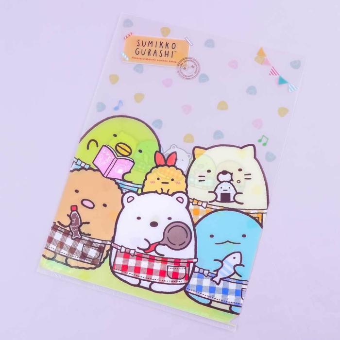 Office |  Sumikko Gurashi Cooking Workshop A4 File Folder Office Office