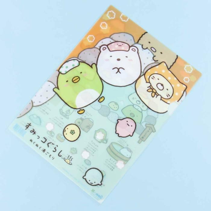 Office |  Sumikko Gurashi Hot Spring Resort A4 File Folder Office Office