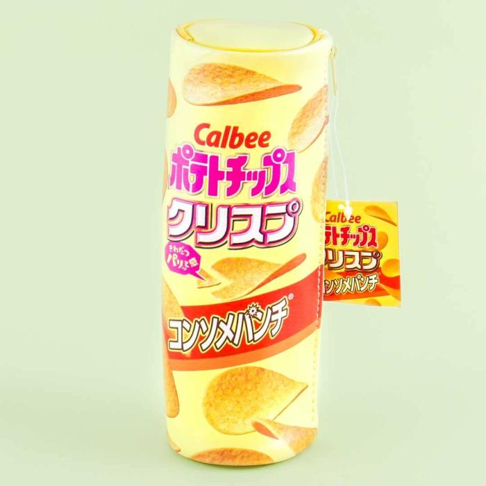 Pencil Cases |  Calbee Consomme Punch Potato Chips Pencil Case Pencil Cases Pencil Cases