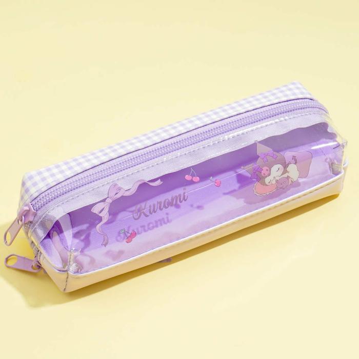 Pencil Cases |  Kuromi Sleepy Twin Zipper Pencil Case Pencil Cases Pencil Cases