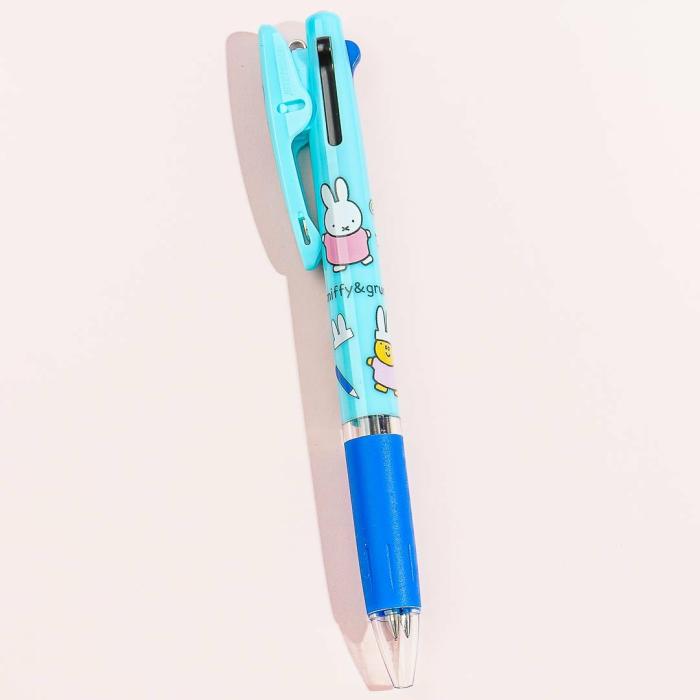 Pens & Pencils |  Miffy & Grunty Jetstream 3-Color Ballpen Pens & Pencils Pens & Pencils