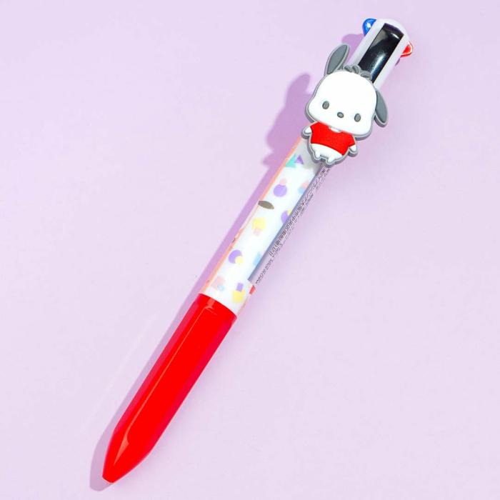 Pens & Pencils |  Pochacco Rubber Charm 4-Color Ballpen Pens & Pencils Pens & Pencils