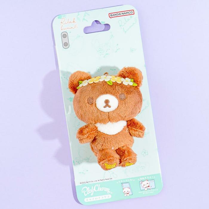 Phone Cases & Tech |  Rilakkuma Smartphone Plush Charm – Chairoikoguma Accessories Phone Cases & Tech