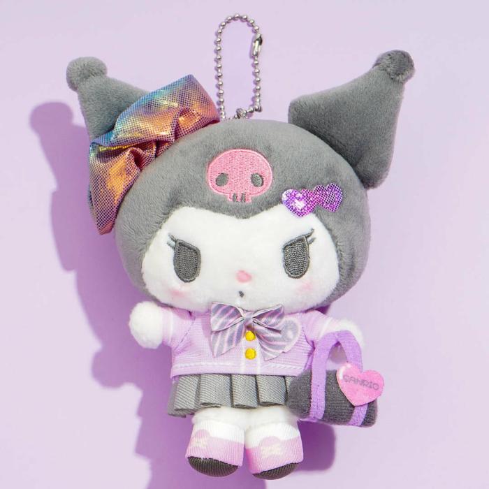 Plushies |  Kuromi Sparkle Club Plushie Charm Plushies Plushies