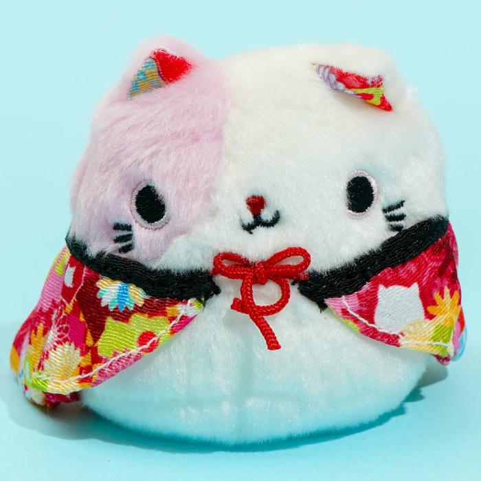 Plushies |  Neko Dango Kyoto Plushie – Red Haori / Mini Plushies Plushies