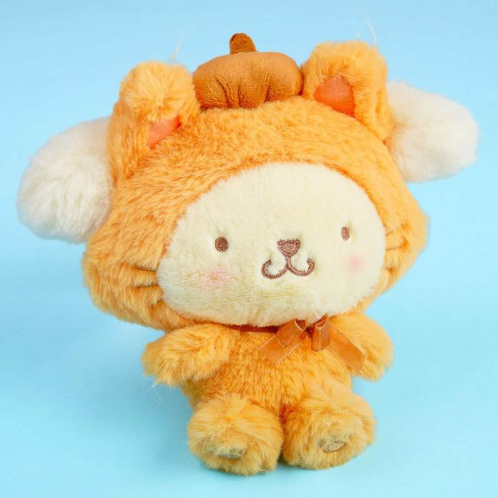 Plushies |  Pompompurin Fuwakuta Pastel Cat Plushie – Medium Plushies Plushies